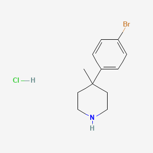 4-(4-Bromophenyl)-4-methylpiperidine hydrochloride