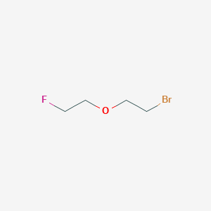 molecular formula C4H8BrFO B2554579 1-(2-溴乙氧基)-2-氟乙烷 CAS No. 2503202-10-4