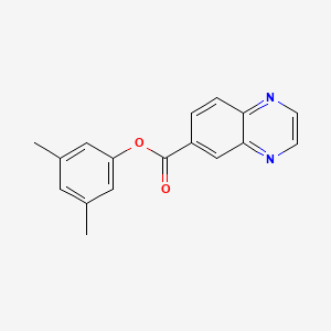 3,5-Dimethylphenyl quinoxaline-6-carboxylate