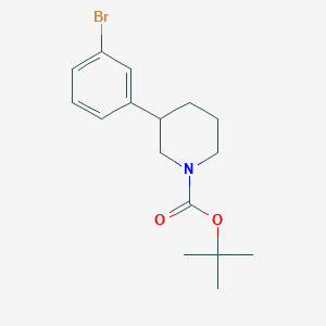 Tert-butyl 3-(3-bromophenyl)piperidine-1-carboxylate