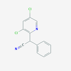 2-(3,5-Dichloropyridin-2-yl)-2-phenylacetonitrile