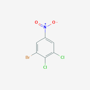 molecular formula C6H2BrCl2NO2 B2554756 3-Bromo-4,5-dichloronitrobenzene CAS No. 35754-19-9