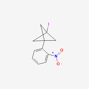 1-Iodo-3-(2-nitrophenyl)bicyclo[1.1.1]pentane