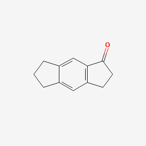 B2554813 3,5,6,7-tetrahydro-s-indacen-1(2H)-one CAS No. 14927-64-1