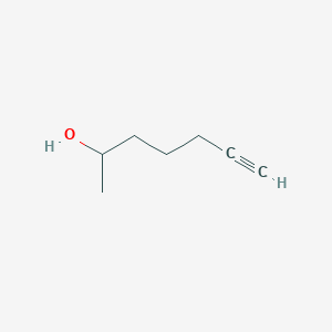 molecular formula C7H12O B2554896 6-庚炔-2-醇 CAS No. 24395-03-7