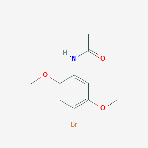 molecular formula C10H12BrNO3 B255519 N-(4-bromo-2,5-dimethoxyphenyl)acetamide 
