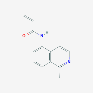 B2555199 N-(1-Methylisoquinolin-5-yl)prop-2-enamide CAS No. 2361638-16-4