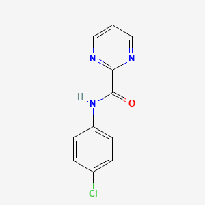 N-(4-chlorophenyl)pyrimidine-2-carboxamide