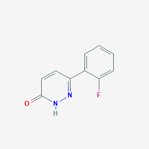 B2555582 6-(2-fluorophenyl)pyridazin-3(2H)-one CAS No. 66549-62-0