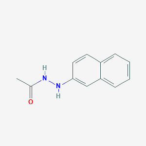 molecular formula C12H12N2O B2555595 N'-(Naphthalen-2-yl)acetohydrazide CAS No. 40880-56-6
