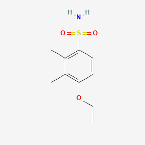 molecular formula C10H15NO3S B2555706 4-Ethoxy-2,3-dimethylbenzenesulfonamide CAS No. 1152860-61-1