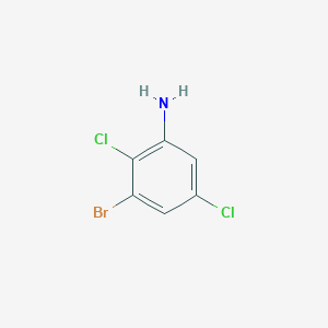 molecular formula C6H4BrCl2N B2555873 3-Bromo-2,5-dichloroaniline CAS No. 219963-63-0