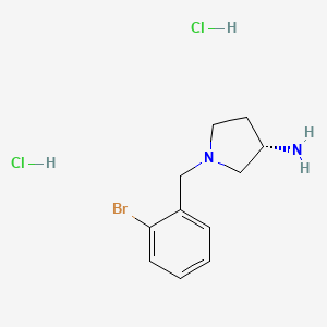 (S)-1-(2-Bromobenzyl)pyrrolidin-3-aminedihydrochloride