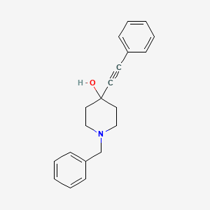 1-Benzyl-4-(2-phenylethynyl)piperidin-4-ol