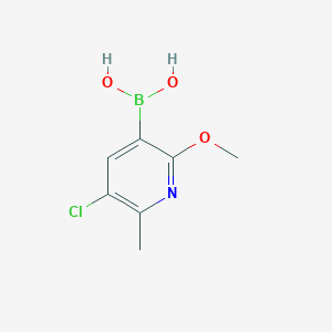 5-Chloro-2-methoxy-6-methylpyridine-3-boronic acid