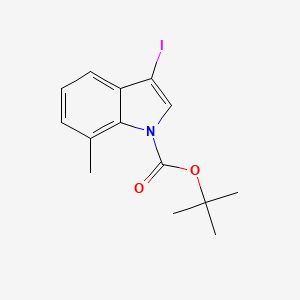 N-Boc-3-iodo-7-methyl-indole