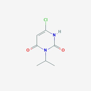 6-Chloro-3-(propan-2-yl)-1,2,3,4-tetrahydropyrimidine-2,4-dione