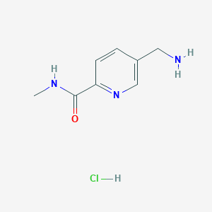 5-(aminomethyl)-N-methylpyridine-2-carboxamide hydrochloride