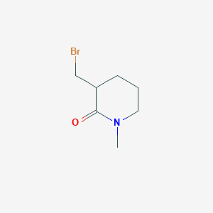 3-(Bromomethyl)-1-methylpiperidin-2-one