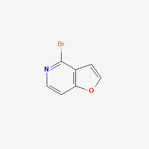 molecular formula C7H4BrNO B2556096 4-Bromofuro[3,2-c]pyridine CAS No. 76312-04-4
