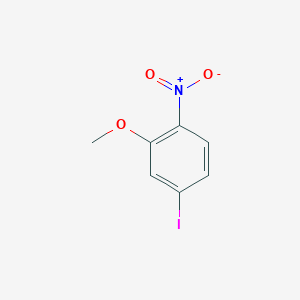 molecular formula C7H6INO3 B2556124 4-碘-2-甲氧基-1-硝基苯 CAS No. 860585-81-5