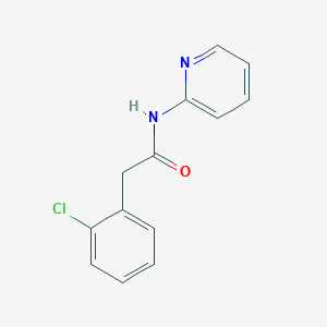molecular formula C13H11ClN2O B255623 2-(2-chlorophenyl)-N-(2-pyridinyl)acetamide 