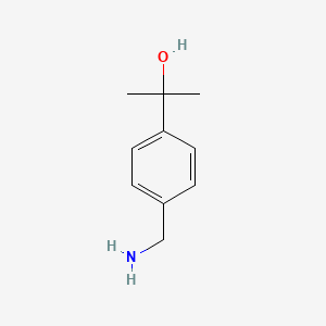 2-[4-(Aminomethyl)phenyl]propan-2-ol