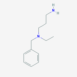 molecular formula C12H20N2 B2556528 N'-苄基-N'-乙基丙烷-1,3-二胺 CAS No. 140134-63-0