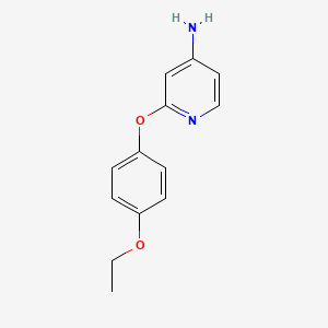 B2556609 2-(4-Ethoxyphenoxy)pyridin-4-amine CAS No. 25194-69-8