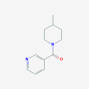 molecular formula C12H16N2O B255661 (4-Methylpiperidin-1-yl)(pyridin-3-yl)methanone 