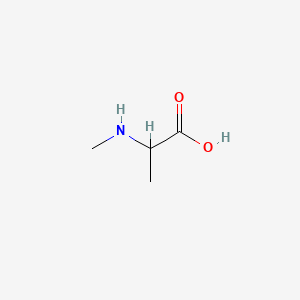 molecular formula C4H9NO2 B2556657 N-Methyl-DL-alanine CAS No. 29475-64-7; 3913-67-5; 600-21-5