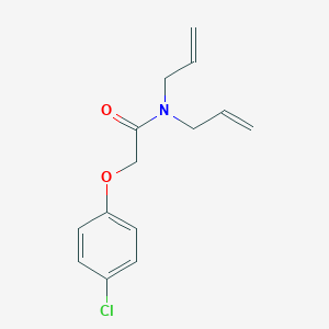 molecular formula C14H16ClNO2 B255668 N,N-diallyl-2-(4-chlorophenoxy)acetamide 