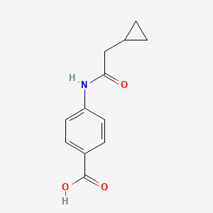 molecular formula C12H13NO3 B2556699 4-[(2-Cyclopropylacetyl)amino]benzoic acid CAS No. 1094493-08-9