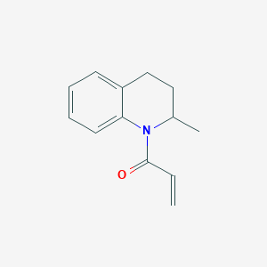 1-(2-methyl-3,4-dihydro-2H-quinolin-1-yl)prop-2-en-1-one