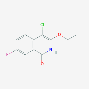 4-chloro-3-ethoxy-7-fluoroisoquinolin-1-ol