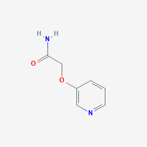 2-(Pyridin-3-yloxy)acetamide