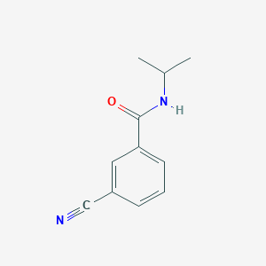 molecular formula C11H12N2O B2556999 3-Cyano-N-isopropylbenzamide CAS No. 623569-57-3