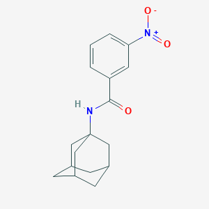 molecular formula C17H20N2O3 B255703 N-(1-adamantyl)-3-nitrobenzamide 