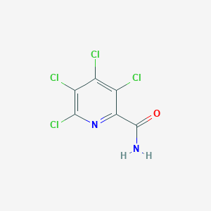 molecular formula C6H2Cl4N2O B255706 3,4,5,6-Tetrachloro-pyridine-2-carboxylic acid amide 