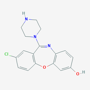 molecular formula C17H16ClN3O2 B025571 7-Hydroxyamoxapine CAS No. 37081-76-8