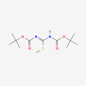 molecular formula C12H22N2O4S B2557167 N,N'-Di-Boc-S-methylisothiourea CAS No. 107819-90-9; 322474-21-5
