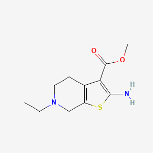 Methyl 2-amino-6-ethyl-4,5,6,7-tetrahydrothieno[2,3-C]pyridine-3-carboxylate