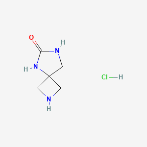 2,5,7-Triazaspiro[3.4]octan-6-one hydrochloride