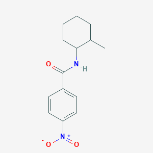 molecular formula C14H18N2O3 B255725 N-(2-methylcyclohexyl)-4-nitrobenzamide 