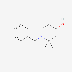 molecular formula C14H19NO B2557266 4-Benzyl-4-azaspiro[2.5]octan-7-ol CAS No. 1909348-20-4