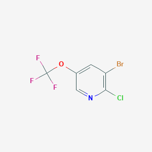 3-Bromo-2-chloro-5-(trifluoromethoxy)pyridine