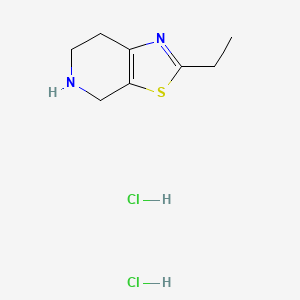 2-Ethyl-4,5,6,7-tetrahydrothiazolo[5,4-c]pyridine dihydrochloride