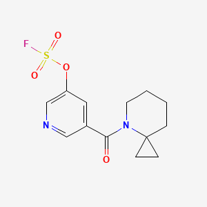 4-(5-Fluorosulfonyloxypyridine-3-carbonyl)-4-azaspiro[2.5]octane