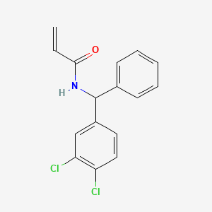 N-[(3,4-Dichlorophenyl)-phenylmethyl]prop-2-enamide