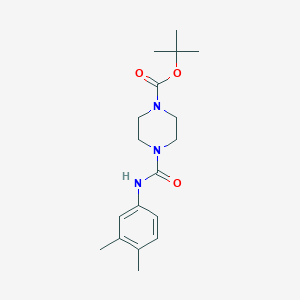 Tert-butyl 4-[(3,4-dimethylphenyl)carbamoyl]piperazine-1-carboxylate